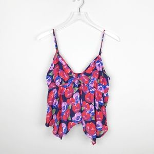 NWOT CAD Nordstrom Floral Tank Top